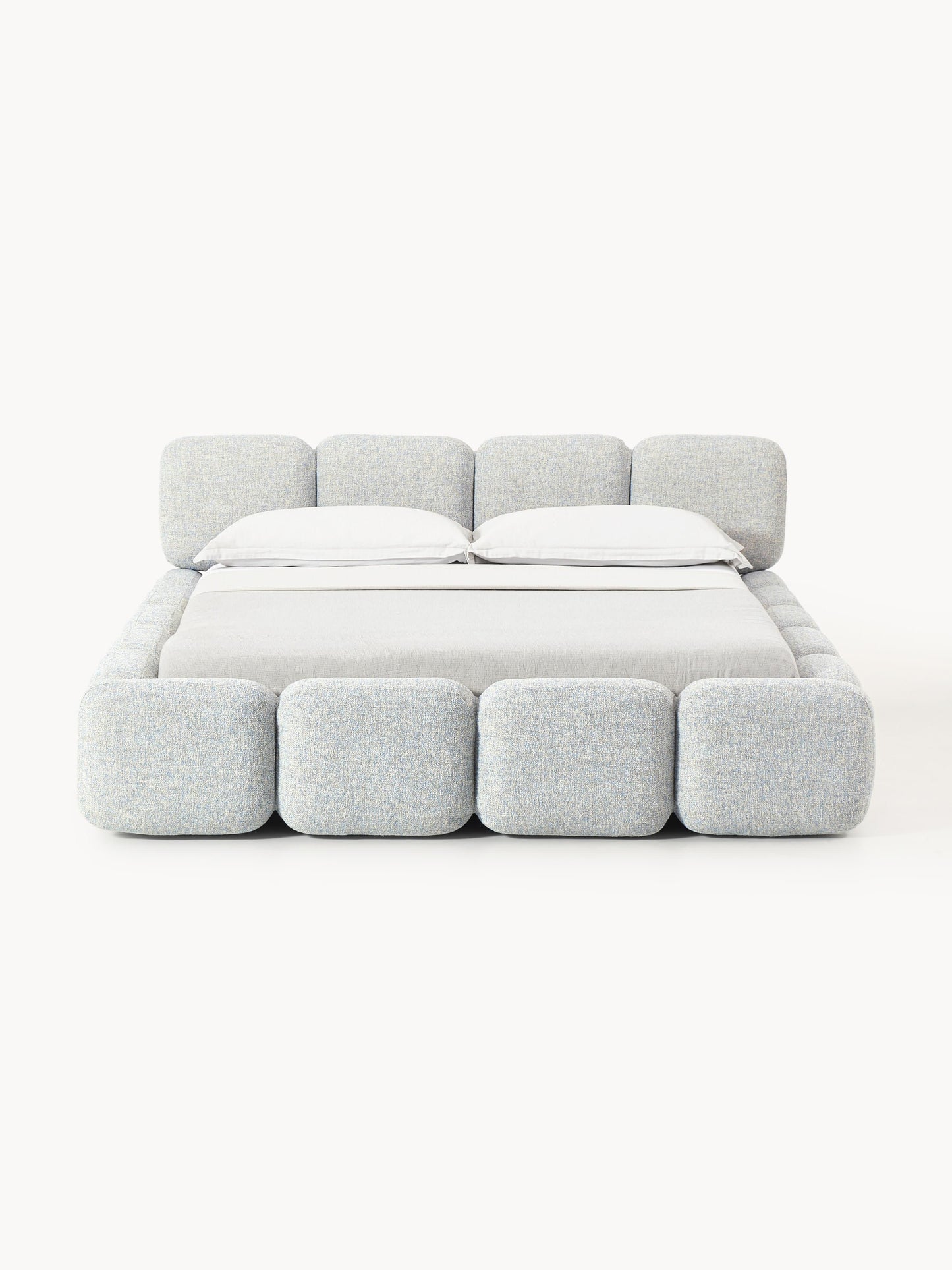 Taylunn Bouclé Upholstered Bed