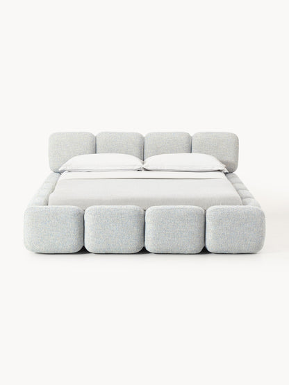 Taylunn Bouclé Upholstered Bed