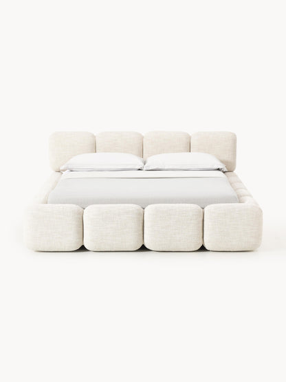 Taylunn Bouclé Upholstered Bed