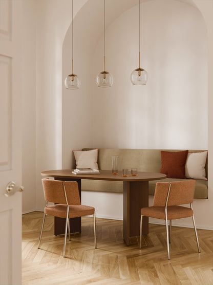 Tonbrenna Wooden Oval Dining Table, in Various Sizes