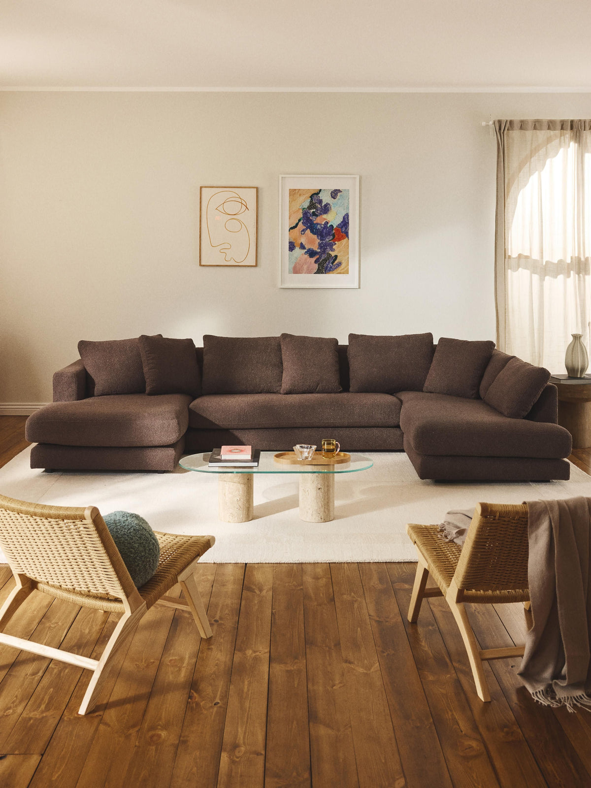 Tribwenna XL Sofa in Bouclé