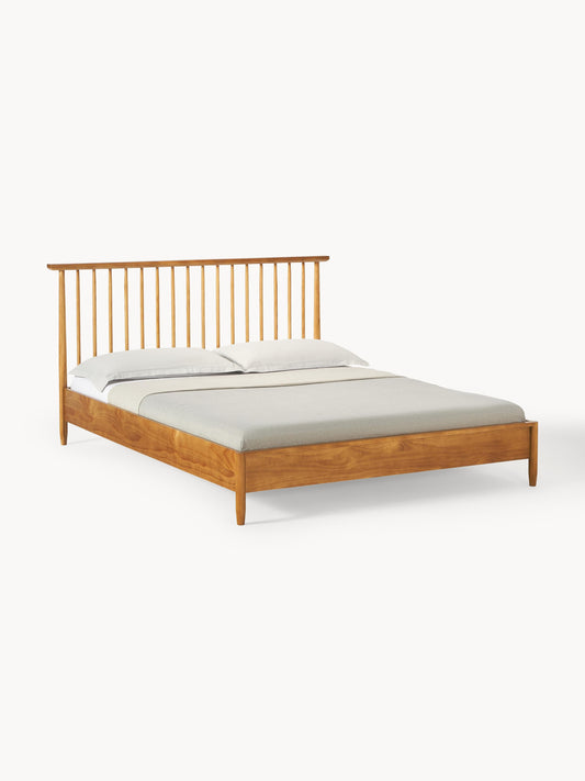 Winmorra Wooden Bed with Pine Headboard