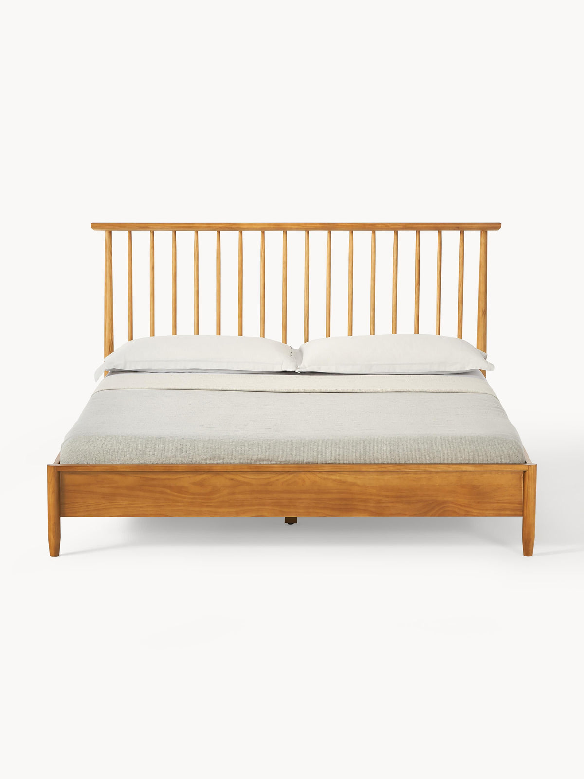 Winmorra Wooden Bed with Pine Headboard