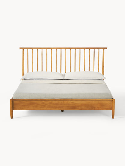 Winmorra Wooden Bed with Pine Headboard