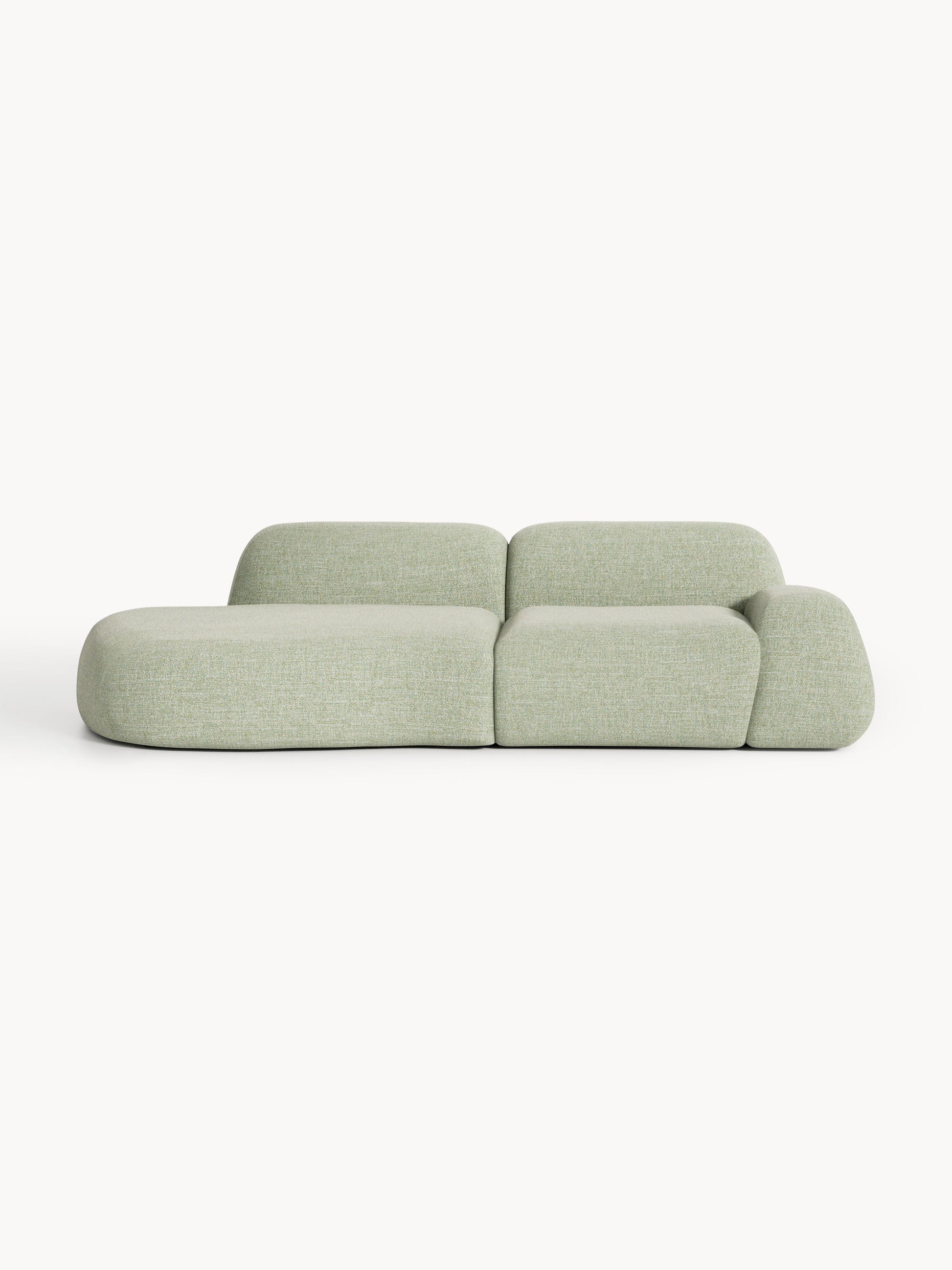 Wolmairen Bouclé Modular Chaise (3-Seater)