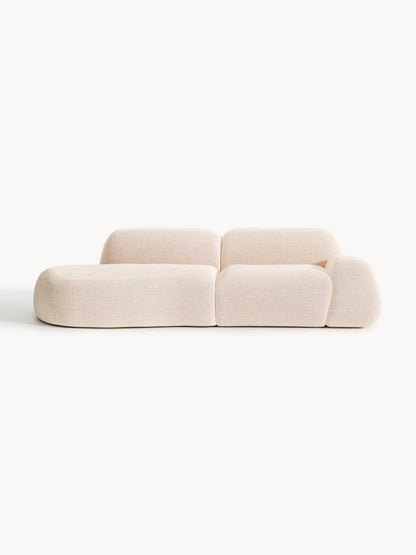 Wolmairen Bouclé Modular Chaise (3-Seater)