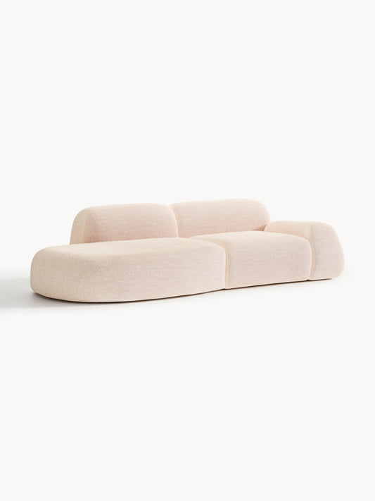 Wolmairen Bouclé Modular Chaise (3-Seater)