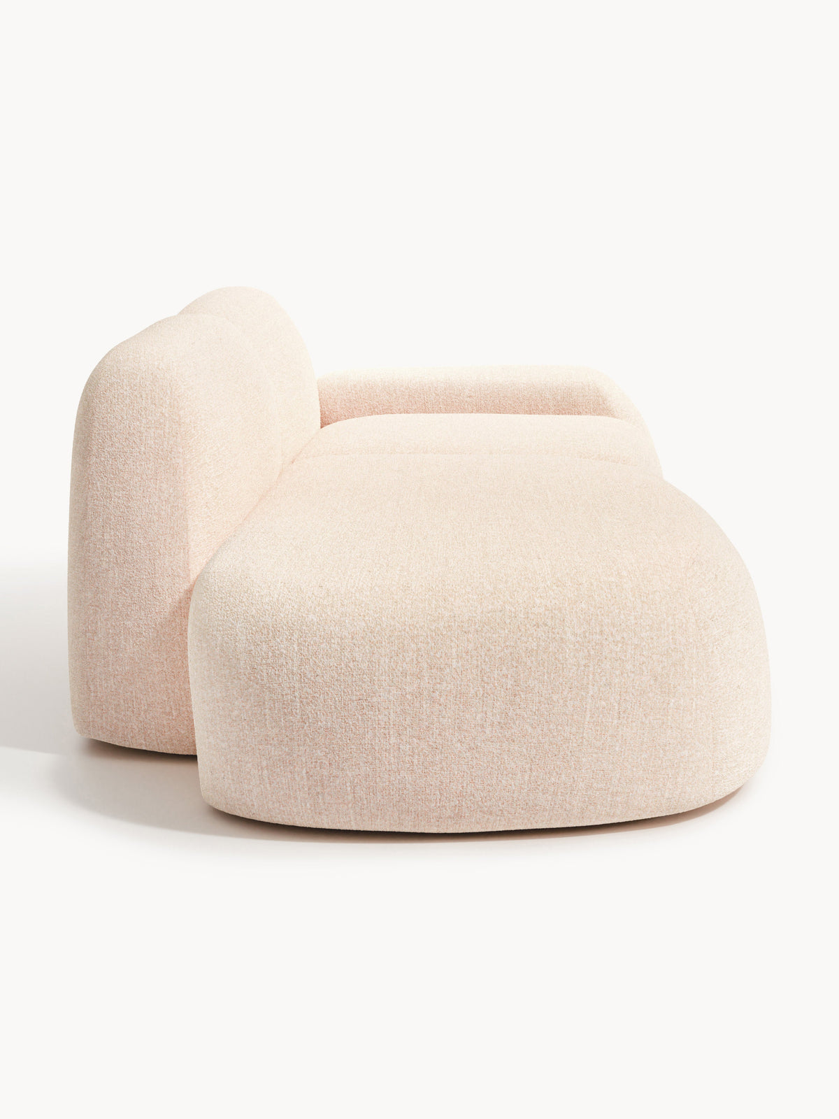 Wolmairen Bouclé Modular Chaise (3-Seater)