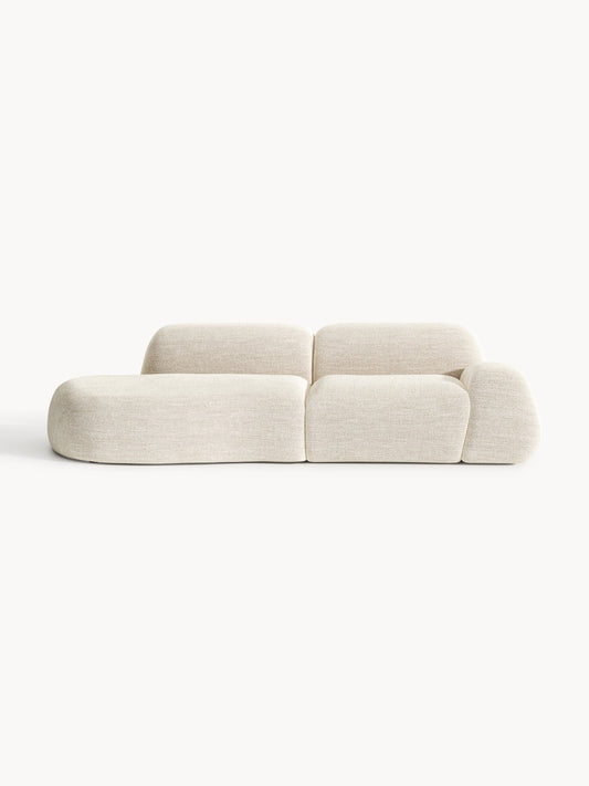 Wolmairen Bouclé Modular Chaise (3-Seater)