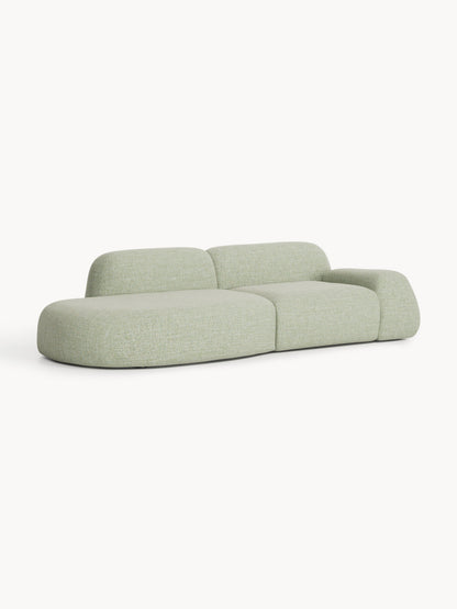 Wolmairen Bouclé Modular Chaise (3-Seater)
