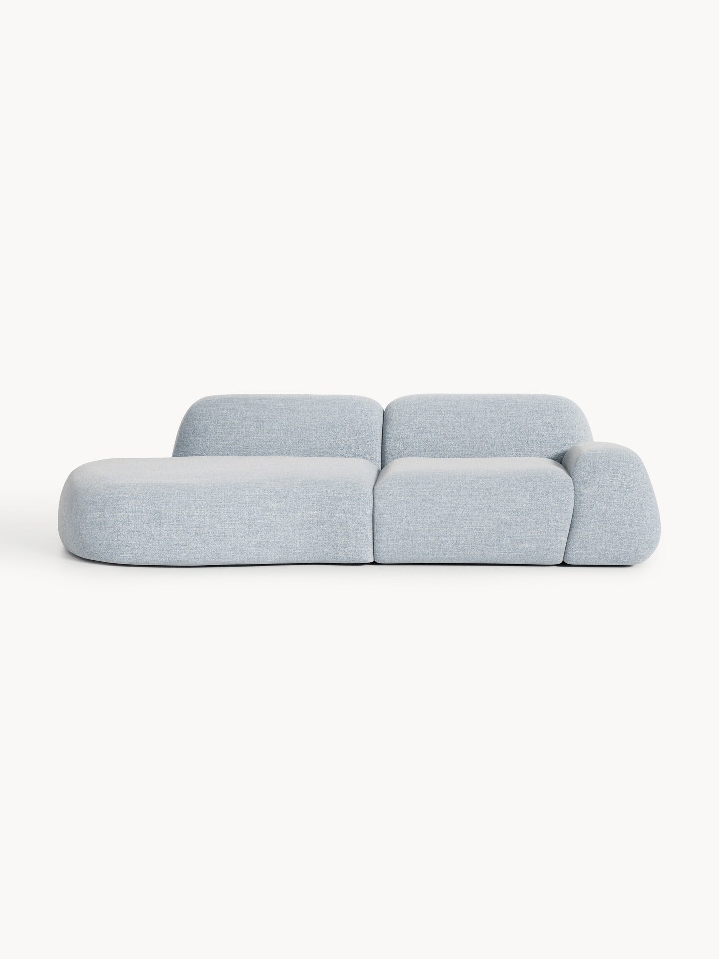 Wolmairen Bouclé Modular Chaise (3-Seater)