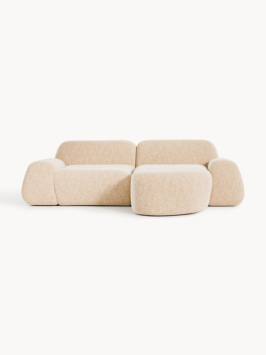 Wolmairen Bouclé Modular Corner Sofa (3-Seater)