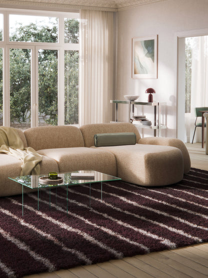 Wolmairen Chaise Corner Module in Bouclé