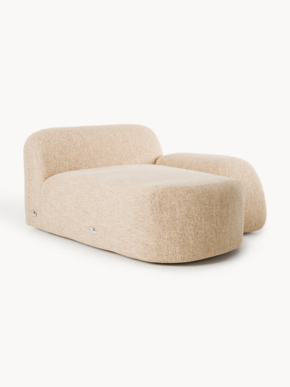 Wolmairen Chaise Corner Module in Bouclé