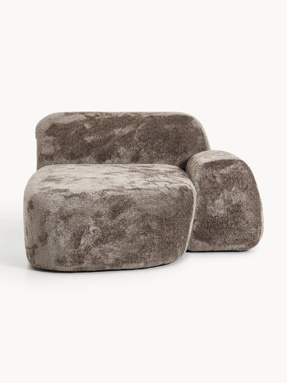 Wolmairen Chaise in Teddy Bouclé