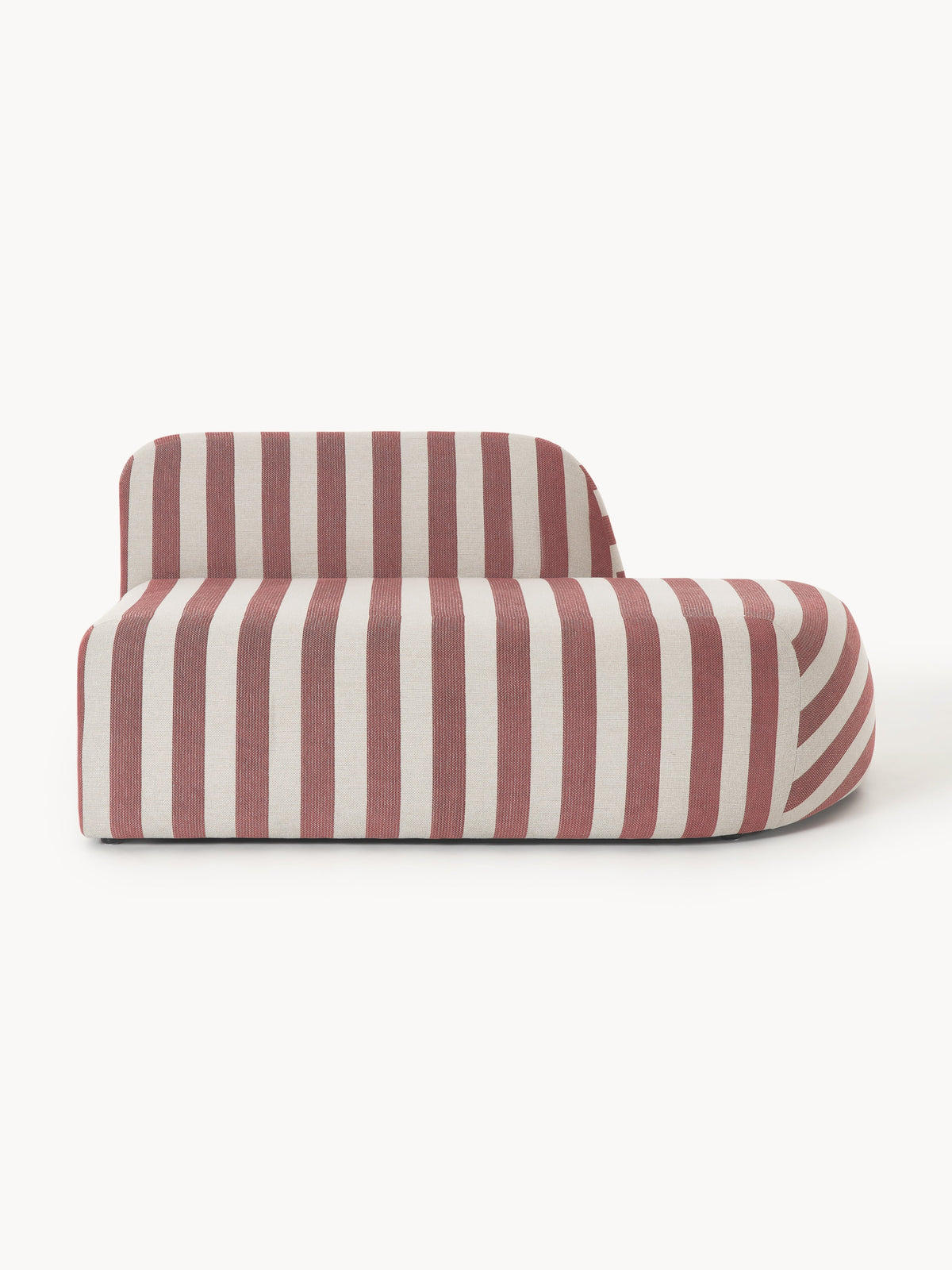 Wolmairen Chaise Module, Striped
