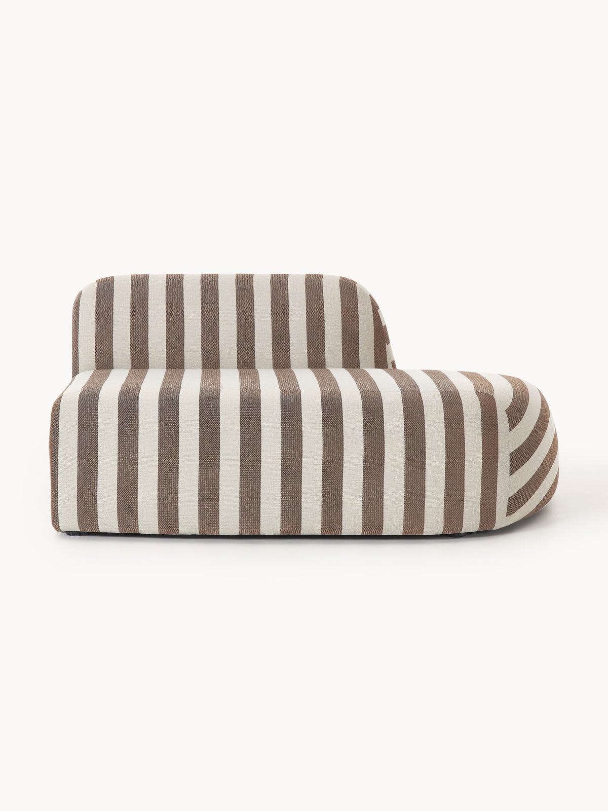 Wolmairen Chaise Module, Striped