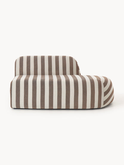 Wolmairen Chaise Module, Striped