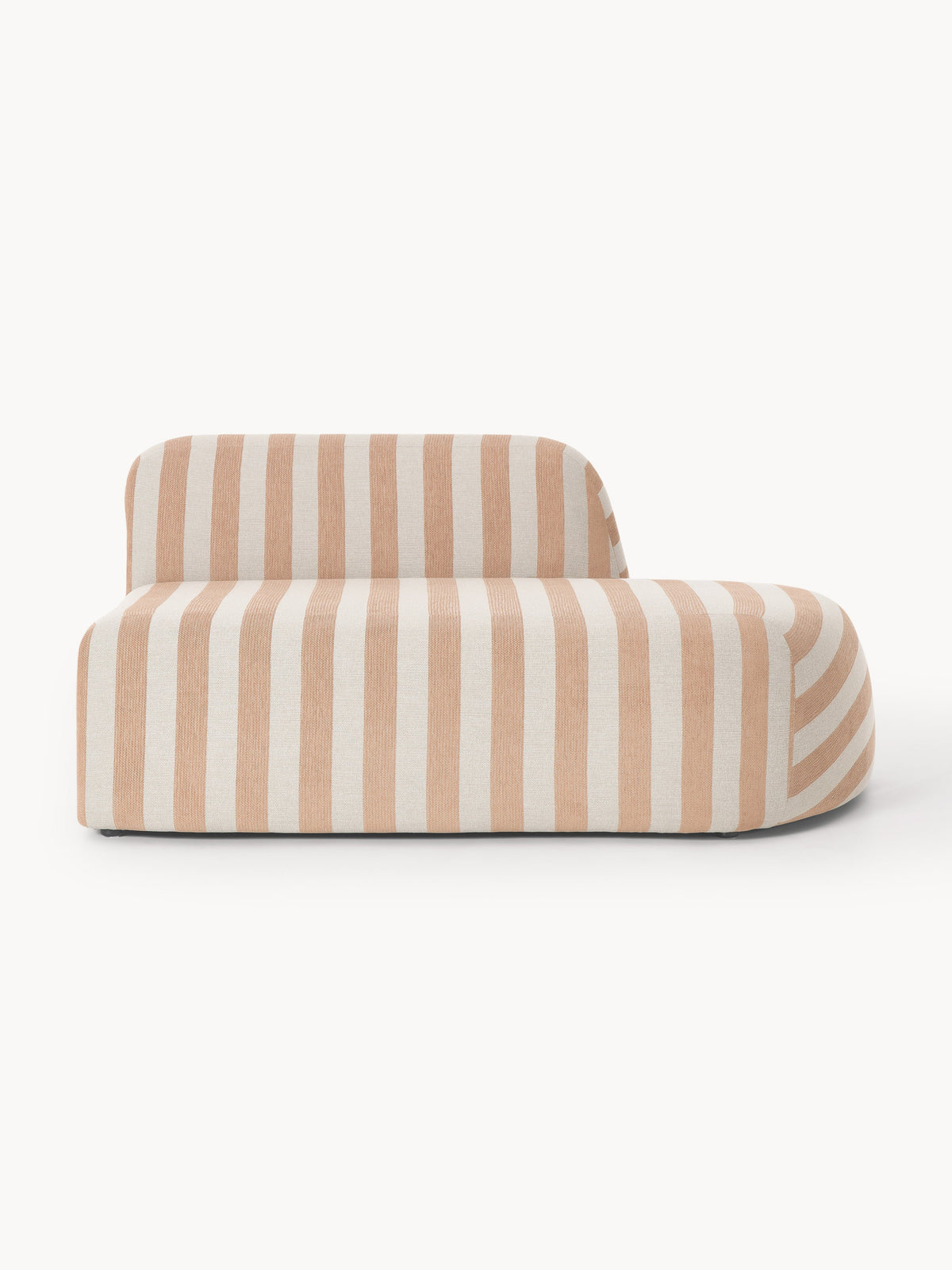 Wolmairen Chaise Module, Striped