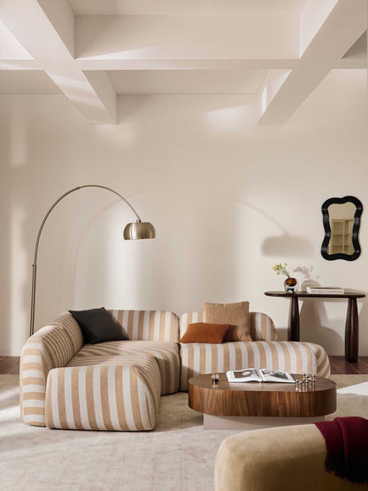 Wolmairen Chaise Module, Striped