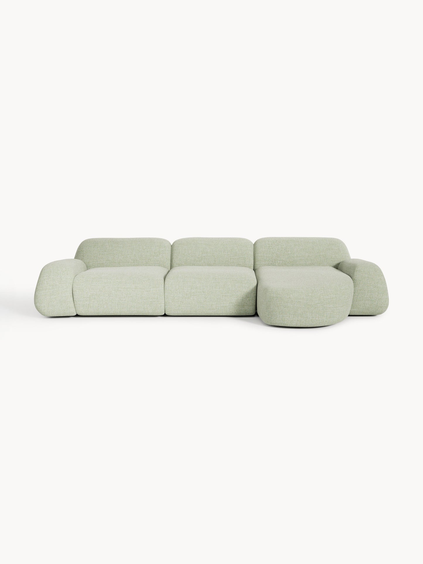 Wolmairen Corner Sofa, Modular, Bouclé (4-Seater)