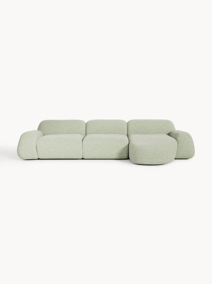 Wolmairen Corner Sofa, Modular, Bouclé (4-Seater)