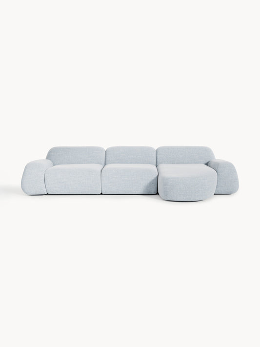 Wolmairen Corner Sofa, Modular, Bouclé (4-Seater)