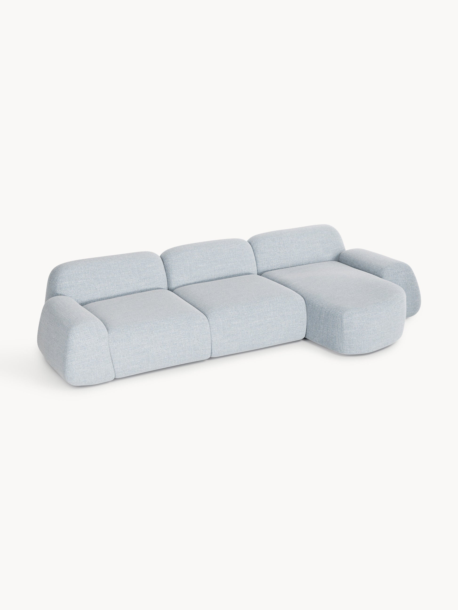 Wolmairen Corner Sofa, Modular, Bouclé (4-Seater)
