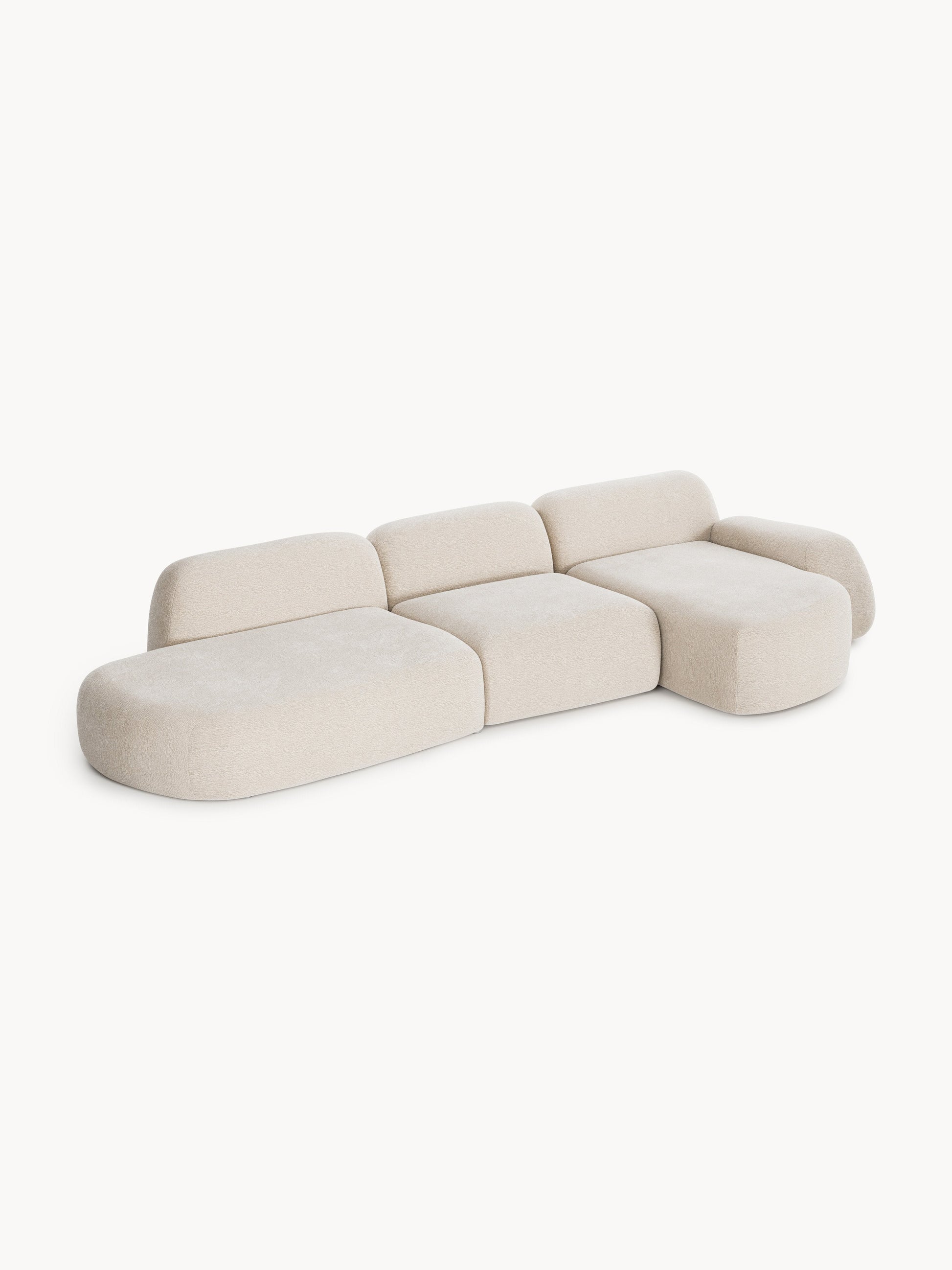 Wolmairen Modular Corner Sofa (4-Seater) with Chaise Longue