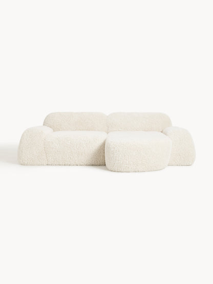 Wolmairen Modular Corner Sofa in Teddy (3-Seater)