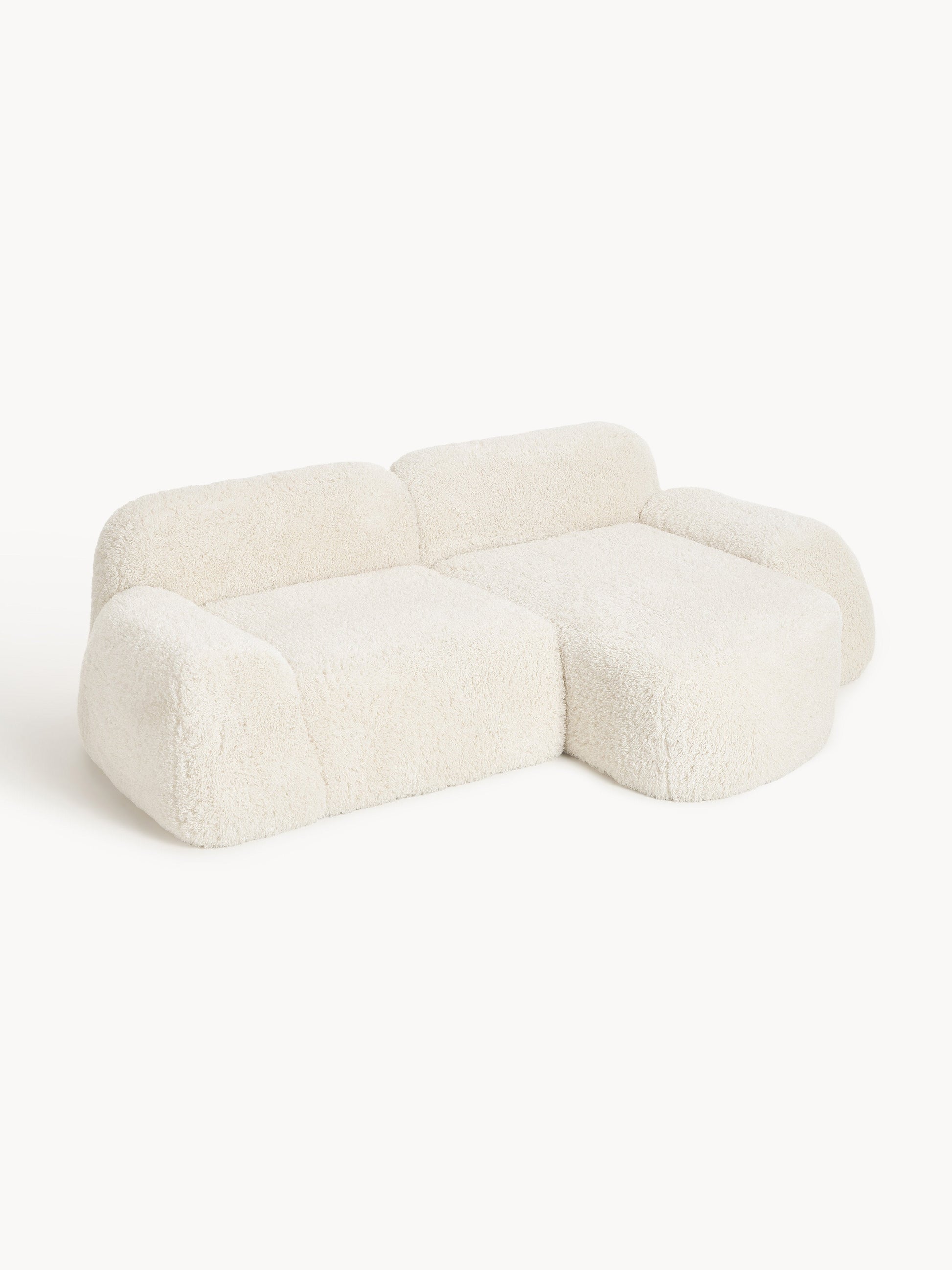 Wolmairen Modular Corner Sofa in Teddy (3-Seater)