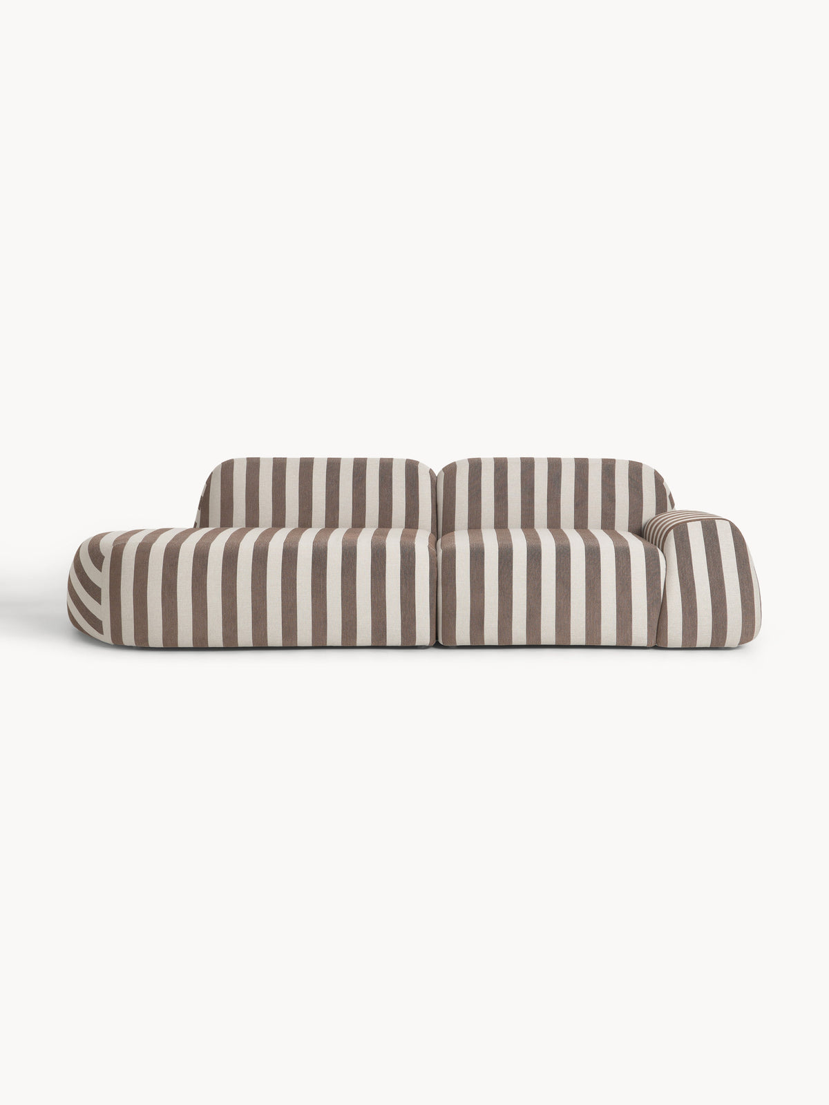 Wolmairen Modular Striped Sofa (3-Seater)