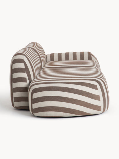 Wolmairen Modular Striped Sofa (3-Seater)