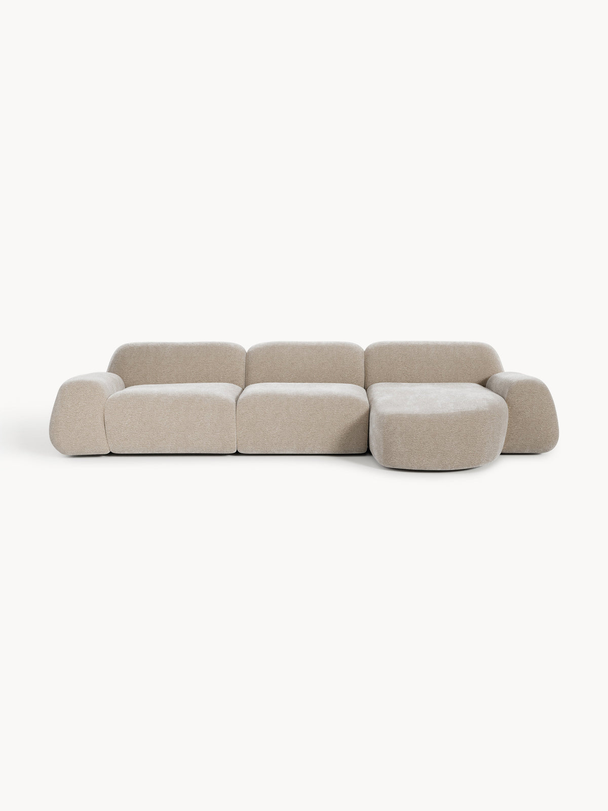 Wolmairen Modular Teddy Corner Sofa (4-Seater)