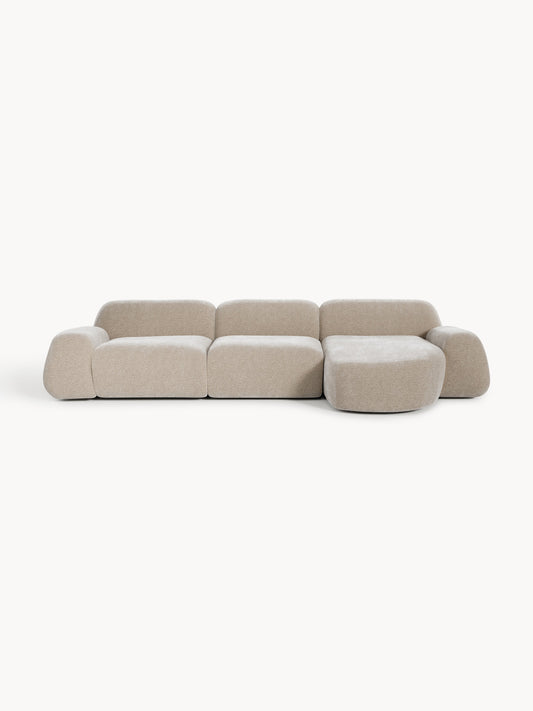 Wolmairen Modular Teddy Corner Sofa (4-Seater)