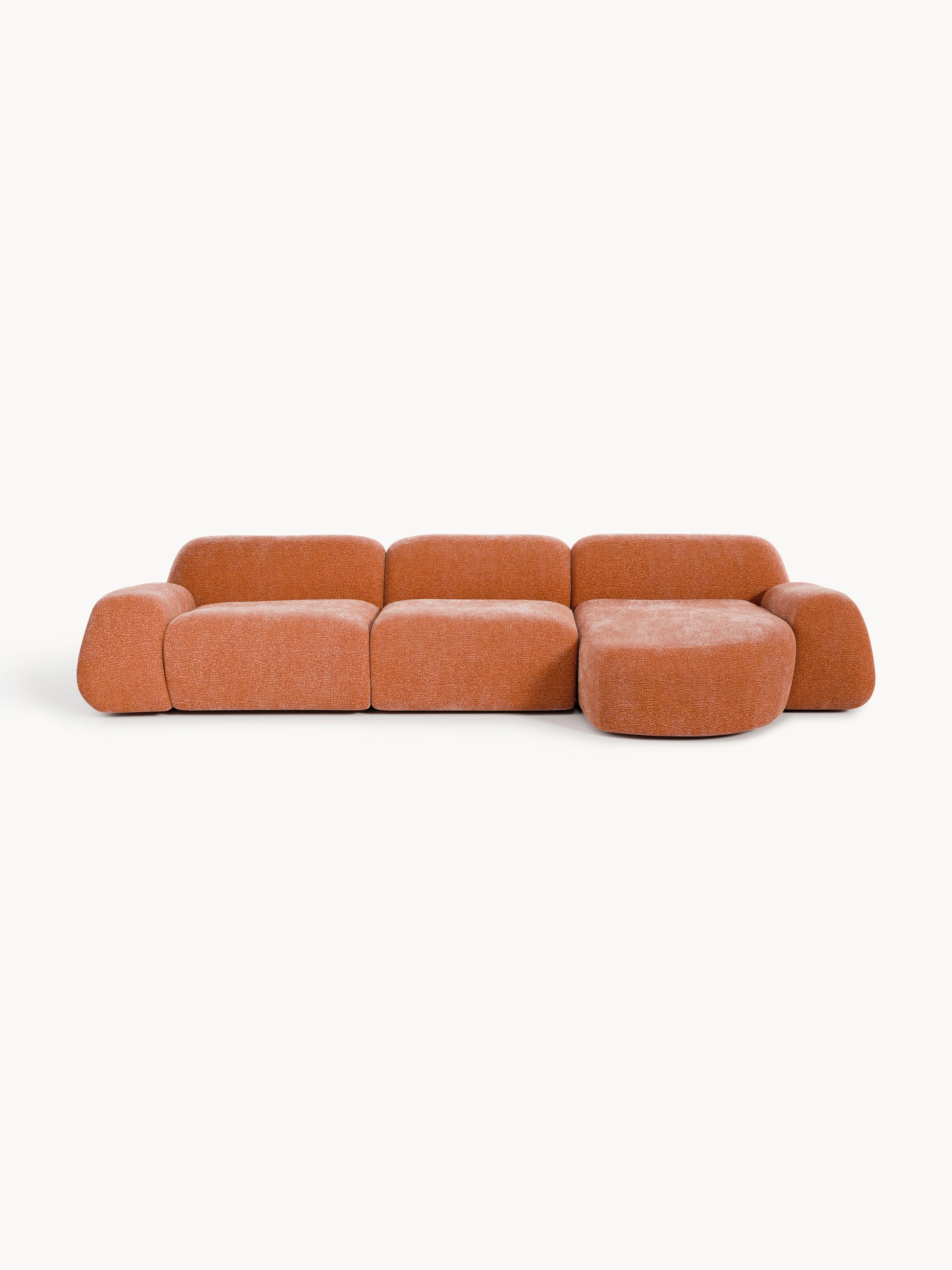 Wolmairen Modular Teddy Corner Sofa (4-Seater)
