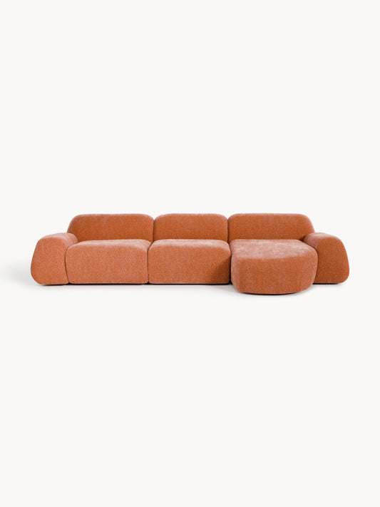 Wolmairen Modular Teddy Corner Sofa (4-Seater)