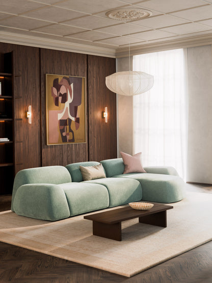 Wolmairen Modular Teddy Corner Sofa (4-Seater)