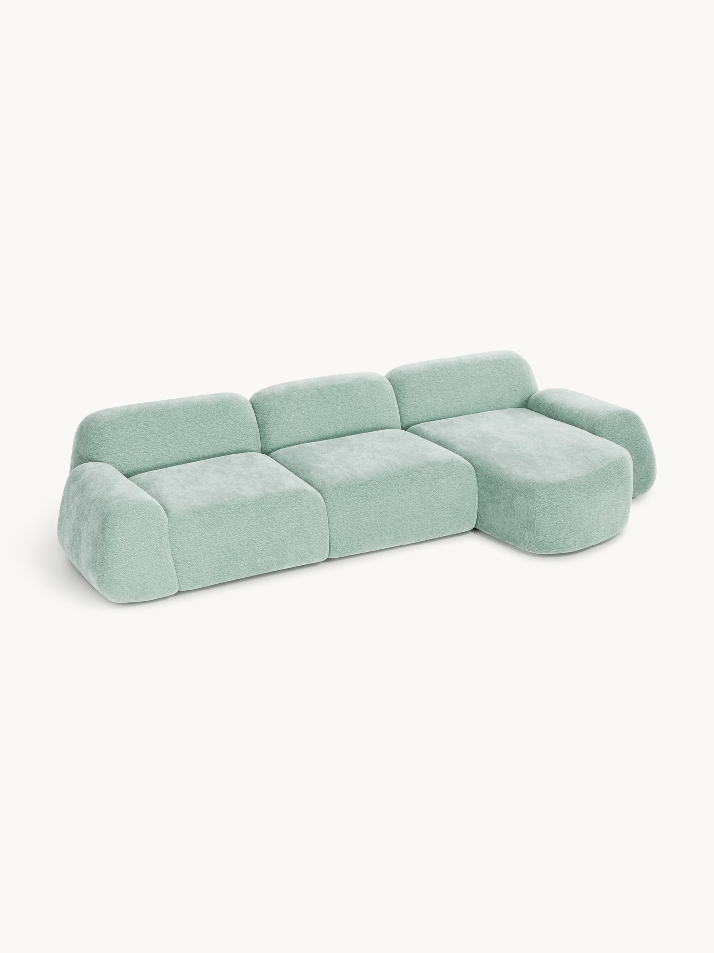Wolmairen Modular Teddy Corner Sofa (4-Seater)