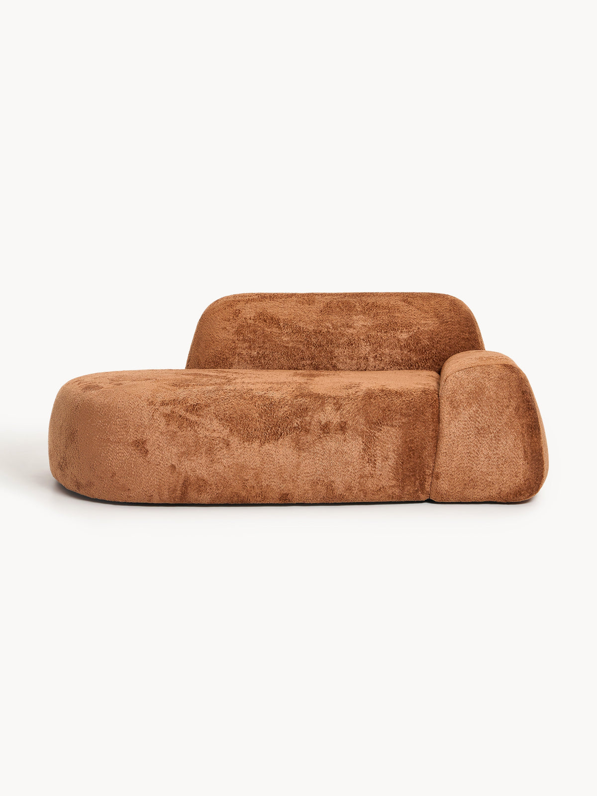 Wolmairen Sofa (2-Seater) in Teddy Bouclé with Chaise Longue