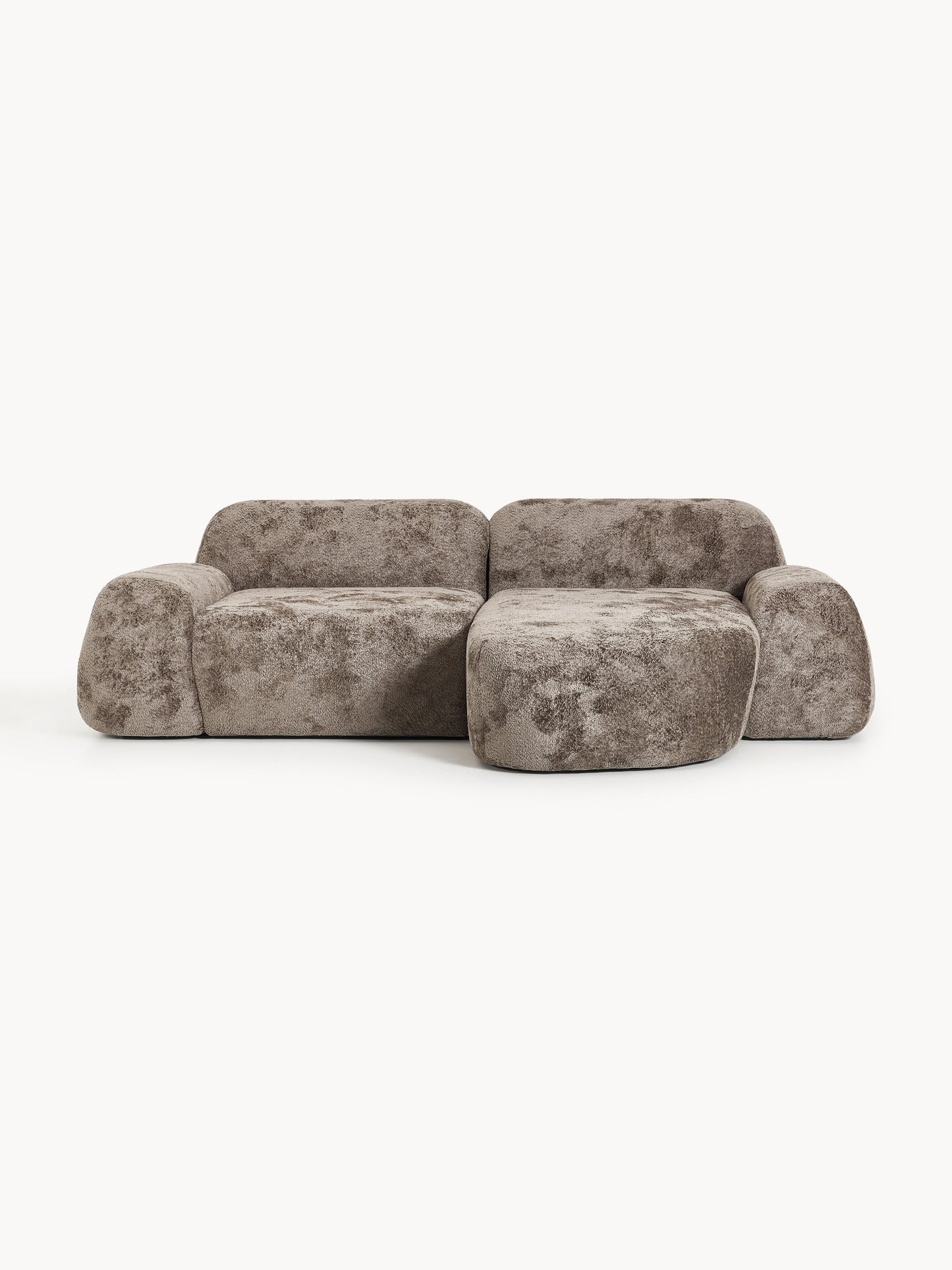 Wolmairen Teddy Bouclé Modular Corner Sofa (3-Seater)