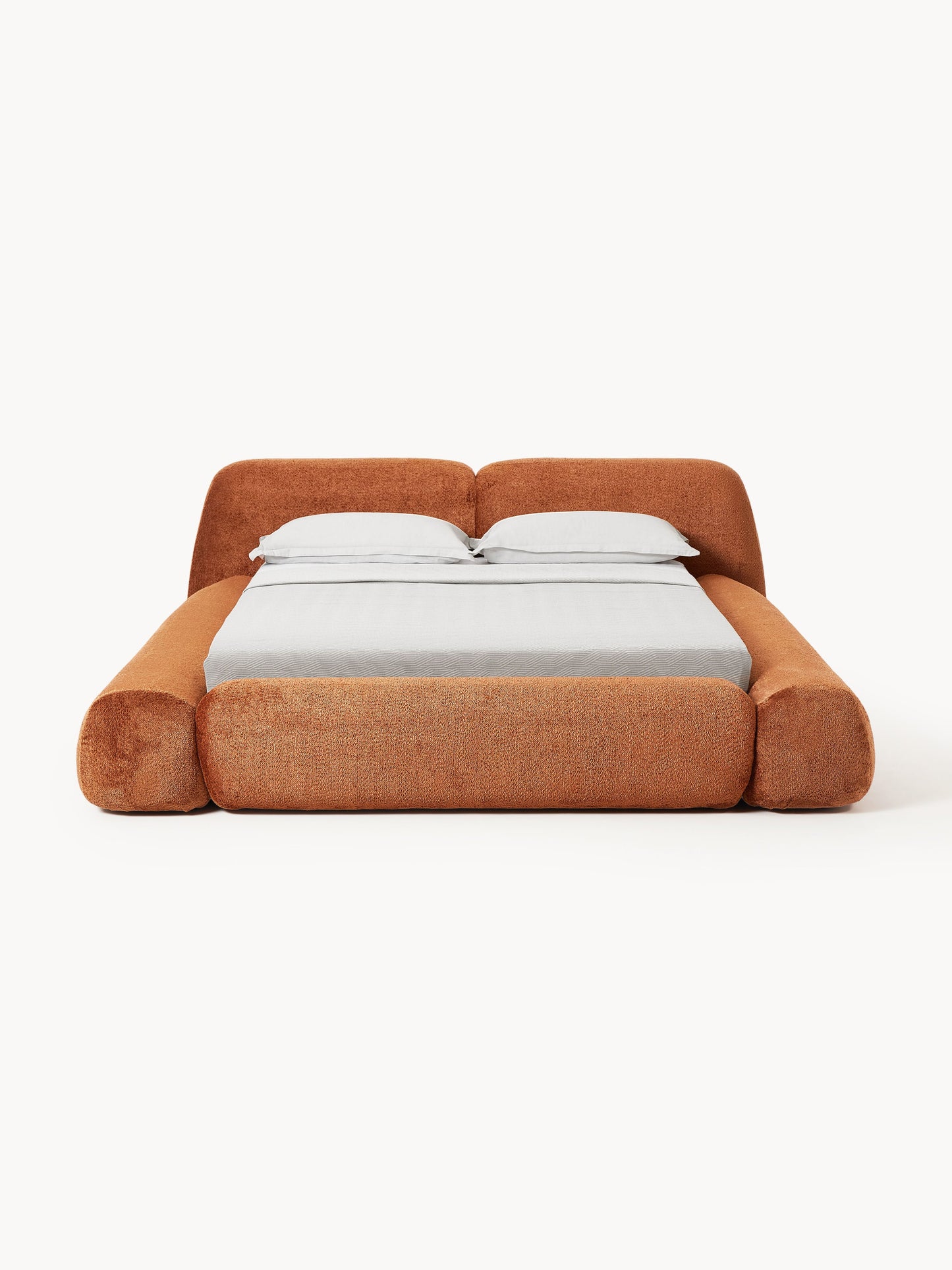 Wolmairen Teddy Bouclé Upholstered Bed