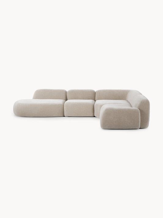 Wolmairen XL Modular Corner Sofa with Chaise Longue