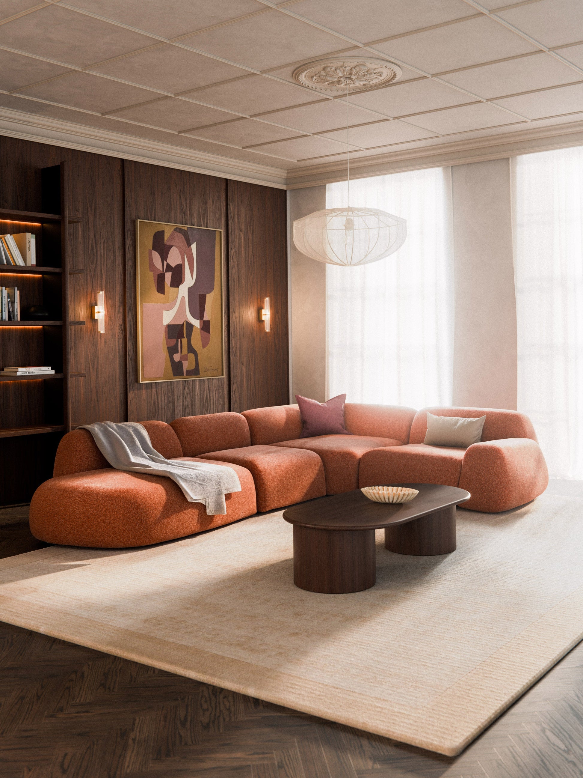 Wolmairen XL Modular Corner Sofa with Chaise Longue