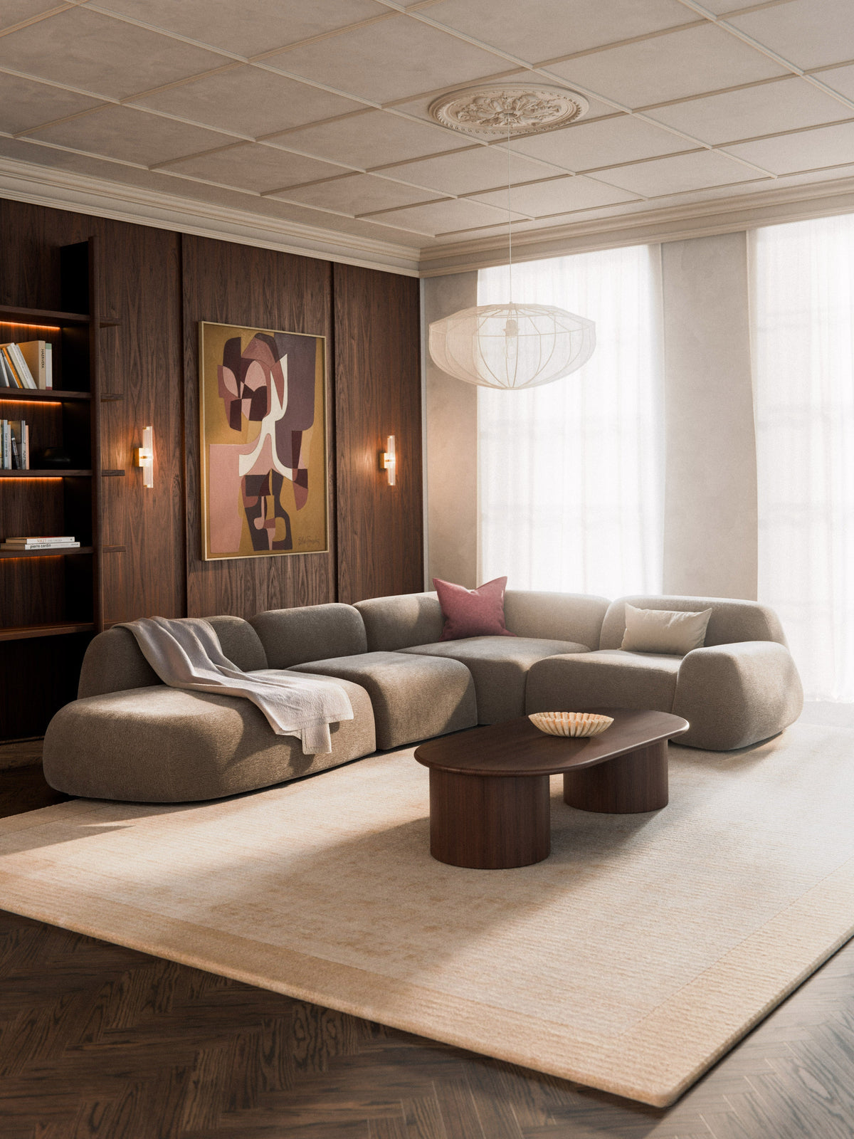 Wolmairen XL Modular Corner Sofa with Chaise Longue
