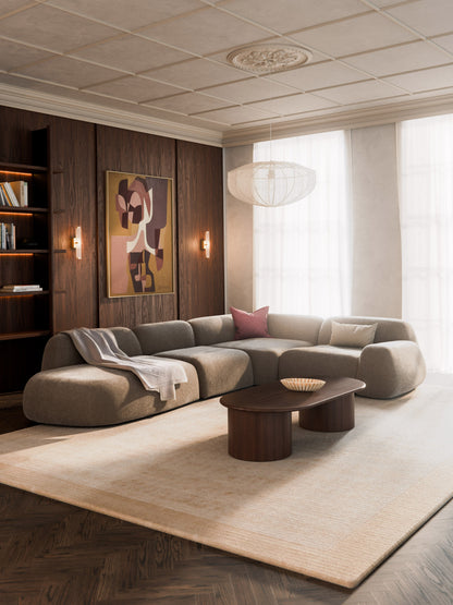 Wolmairen XL Modular Corner Sofa with Chaise Longue