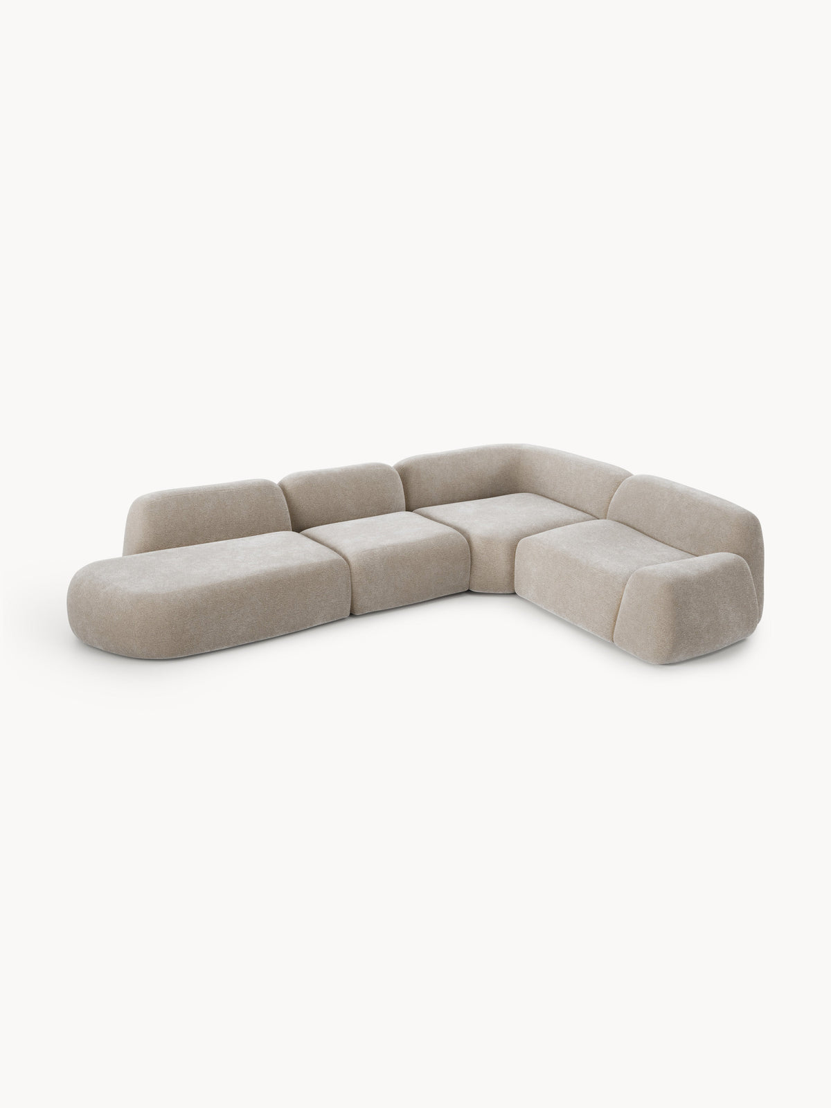 Wolmairen XL Modular Corner Sofa with Chaise Longue